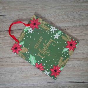 torba-swiateczna-merry-christmas-zielona